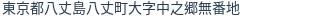 住所(登記所在地)