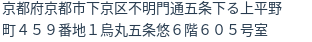 住所(登記所在地)