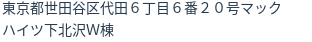 住所(登記所在地)