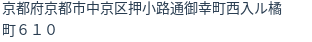 住所(登記所在地)