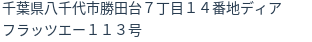 住所(登記所在地)