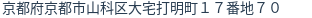住所(登記所在地)