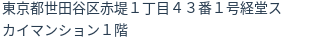 住所(登記所在地)