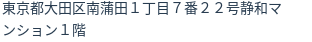 住所(登記所在地)