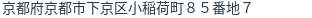 住所(登記所在地)