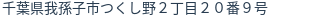 住所(登記所在地)