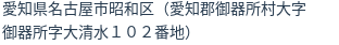 住所(登記所在地)