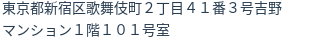 住所(登記所在地)