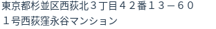 住所(登記所在地)