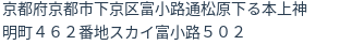 住所(登記所在地)