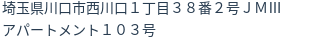 住所(登記所在地)