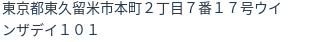 住所(登記所在地)