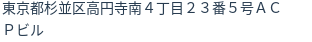 住所(登記所在地)