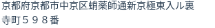 住所(登記所在地)
