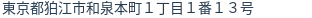 住所(登記所在地)