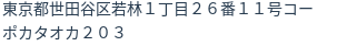住所(登記所在地)