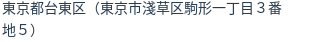 住所(登記所在地)