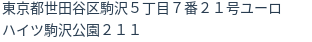 住所(登記所在地)