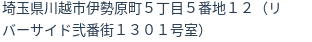 住所(登記所在地)