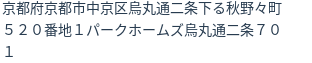 住所(登記所在地)