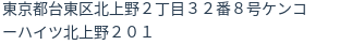 住所(登記所在地)