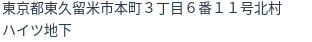 住所(登記所在地)