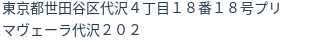 住所(登記所在地)