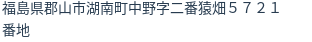 住所(登記所在地)