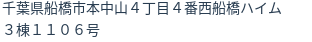 住所(登記所在地)