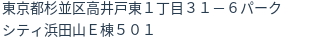 住所(登記所在地)