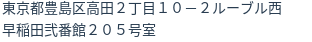 住所(登記所在地)