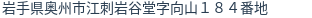 住所(登記所在地)
