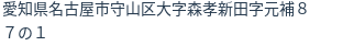 住所(登記所在地)