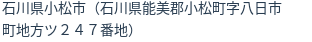 住所(登記所在地)