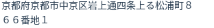 住所(登記所在地)