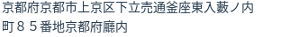 住所(登記所在地)