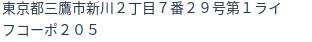 住所(登記所在地)