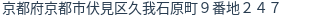 住所(登記所在地)