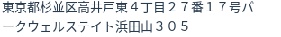 住所(登記所在地)