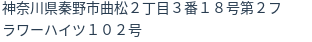 住所(登記所在地)