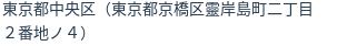 住所(登記所在地)