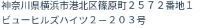 住所(登記所在地)