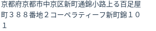 住所(登記所在地)