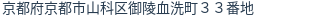 住所(登記所在地)