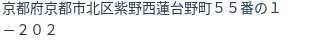 住所(登記所在地)