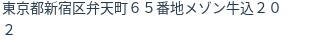 住所(登記所在地)