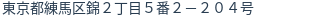 住所(登記所在地)