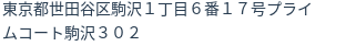 住所(登記所在地)