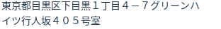 住所(登記所在地)