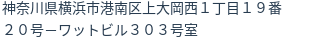 住所(登記所在地)